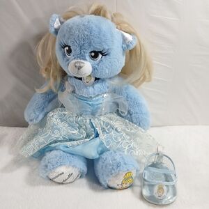 Disney Cinderella Build a Bear Limited Edition with Dress and Wig Plush